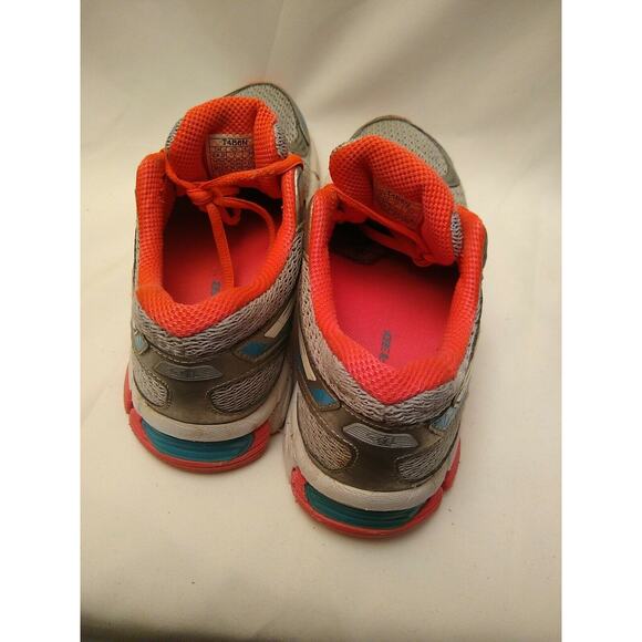 ASICS Gel-Exalt 2 T4B6N Running Training Shoes Silver Orange Women Size US 7 - Picture 5 of 11